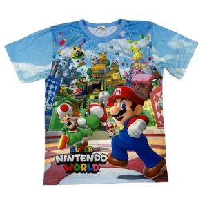 Nintendo Super Mario Blue T-Shirt